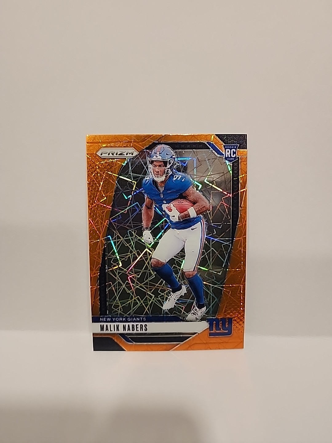 2024 Panini Prizm - Rookies Malik Nabers #370 Lazer Prizm (RC)