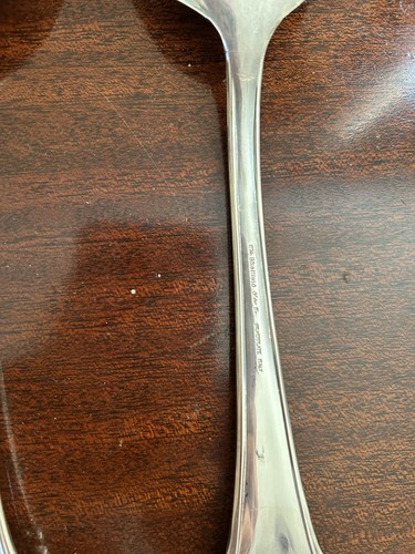 SHEFFIELD Set of 2 Silver Plate Servers Made In Italy ~ 9.5” - Picture 3 of 3