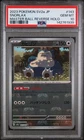 2023 POKEMON JPN SV2A-POKEMON 151 MASTER BALL REVERSE HOLO #143 SNORLAX PSA 10