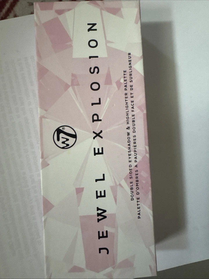 W7 Cosmetics Jewel Explosion Palette - Face Highlighter Eyeshadow Powder Shimmer - Image 3 of 4