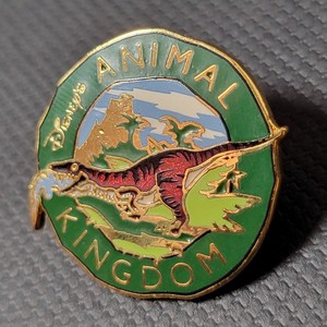 Rare Vtg 2002 WDW Disney World Dinosaur Pin Animal Kingdom Alioramus w/ Prey PA