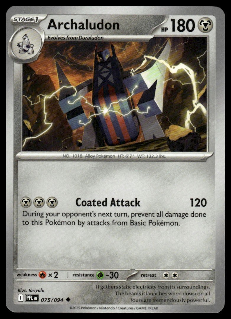 Archaludon ME02: Phantasmal Flames 075/094 Normal NM