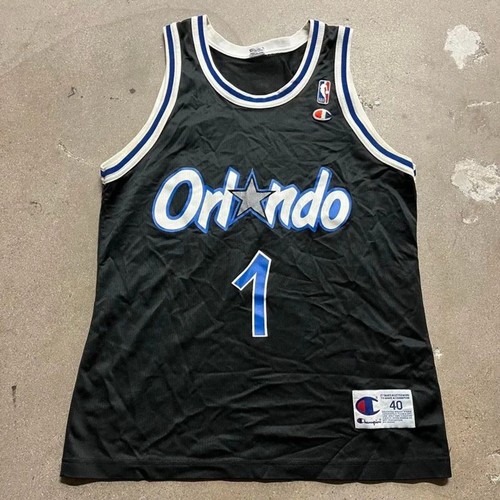 Champion, VTG Orlando Magic Champion Jersey Size 40 Vintage 1990s Anfernee Penny Hardaway