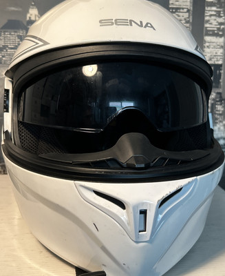 Sena Outrush Smart Motorcycle Helmet Bluetooth Inner Shield Quick Release
