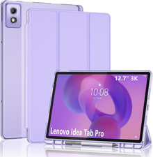 Smart Case for Lenovo Idea Tab Pro 12.7" 2025 with Pen Holder, Slim