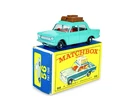Matchbox Lesney No. 56 Green Fiat 1500 and Roof Luggage w/E3 Box