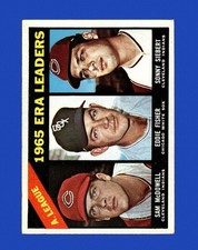 1966 Topps Set-Break #222 Al Era Leaders EX-EXMINT *GMCARDS*