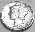 1942 P MERCURY DIME SUPERB GEM BU +  No Reserve  *J1905