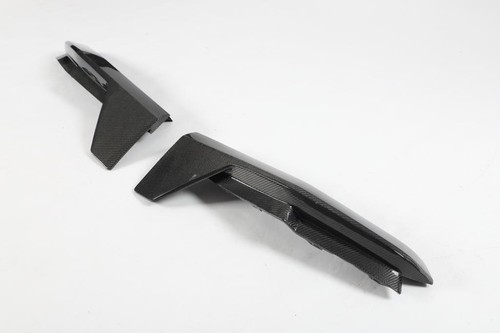 For BMW G82 G83 M4 2021-2025 Rear Bumper Splitters Lip Canard Fins REAL Carbon - Picture 14 of 15