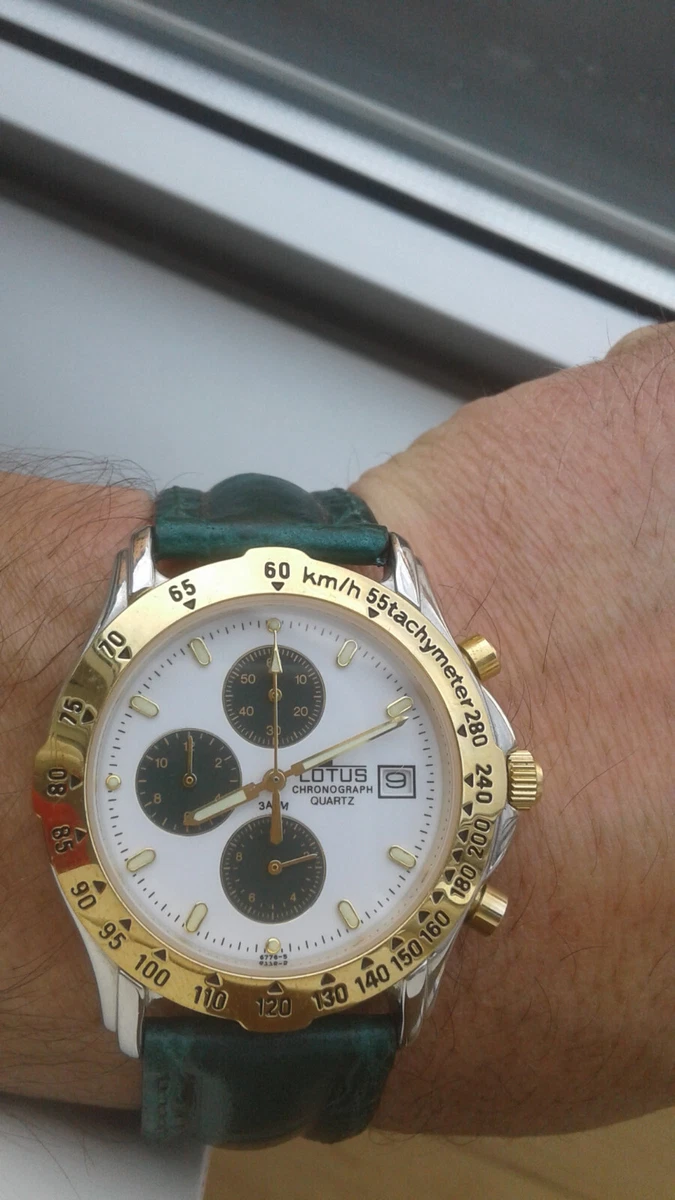 Lotus 6776 5 CHRONOGRAPH 30 M W.R. VINTAGE COLLECTION WATCH NOS