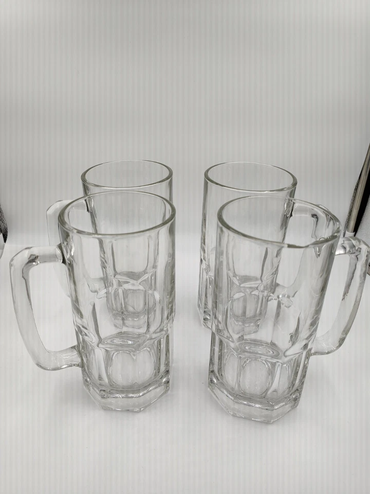 Набор из четырех - 34 унций/1 л Anchor Hocking пиво вагон Gusto кружки (см. описание)  - Изображение 2 из 4