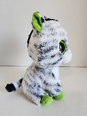 TY Ty Beanie Boos ZIG ZAG The Zebra With Tags June 14 Birthday | eBay