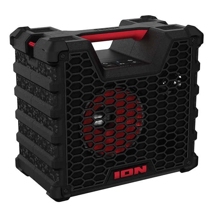 ION Audio Tailgater Tough Speaker, Rugged Portable All