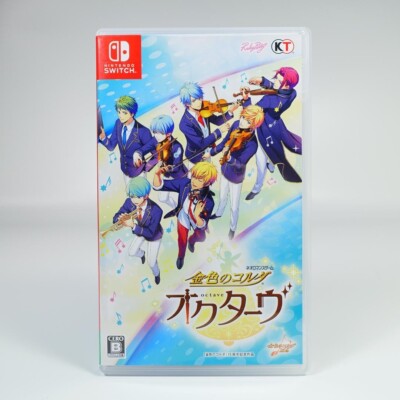 Nintendo Switch Golden Corda Octave With Case USED Koei Tecmo Japan Import