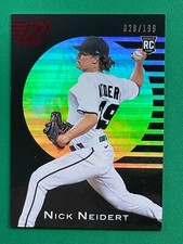 2021 Panini Chronicles - Nick Neidert - RC - ZENITH - RED PARALLEL - #'d 28/199