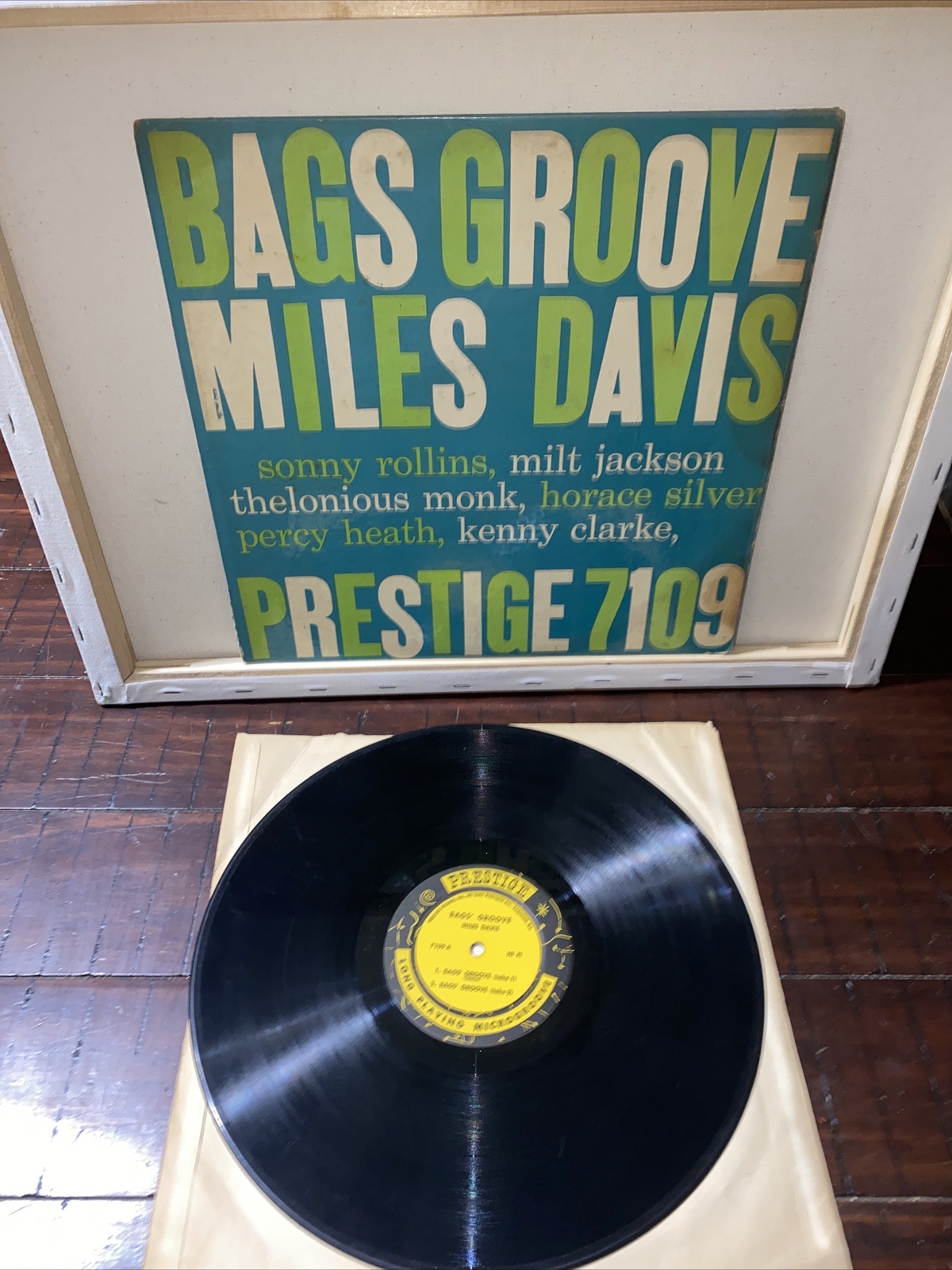 Miles Davis Bag's Groove Prestige 7109 50th St NYC Mono RVG DG Rare