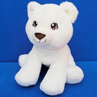 AURORA ECO NATION EISBÄR BÄR STOFFTIER 30 CM POLAR BEAR SITZEND KUSCHELTIER