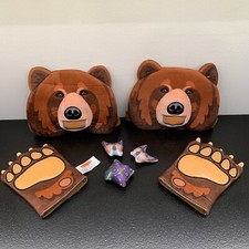 Melissa  Doug Yellowstone Grizzly Bear Games Pretend Play For Two Partial Set