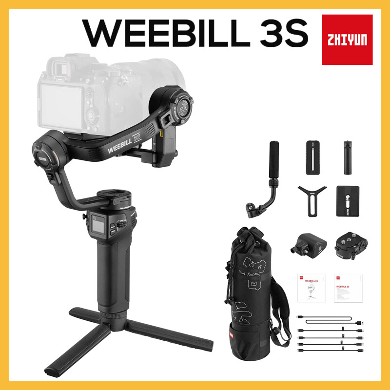 Zhiyun Weebill 3S Combo Kit 3-Axis Gimbal Stabilizer for