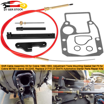 987661 Lower Shift Cable kit for 1988-1993 OMC Cobra Sterndrive, Sierra 18-2245