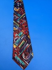 Adolfo 100% Polyester Tie, Made In USA