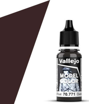 Vallejo 70.771 Dark Rust Model Color 17ml Bottle