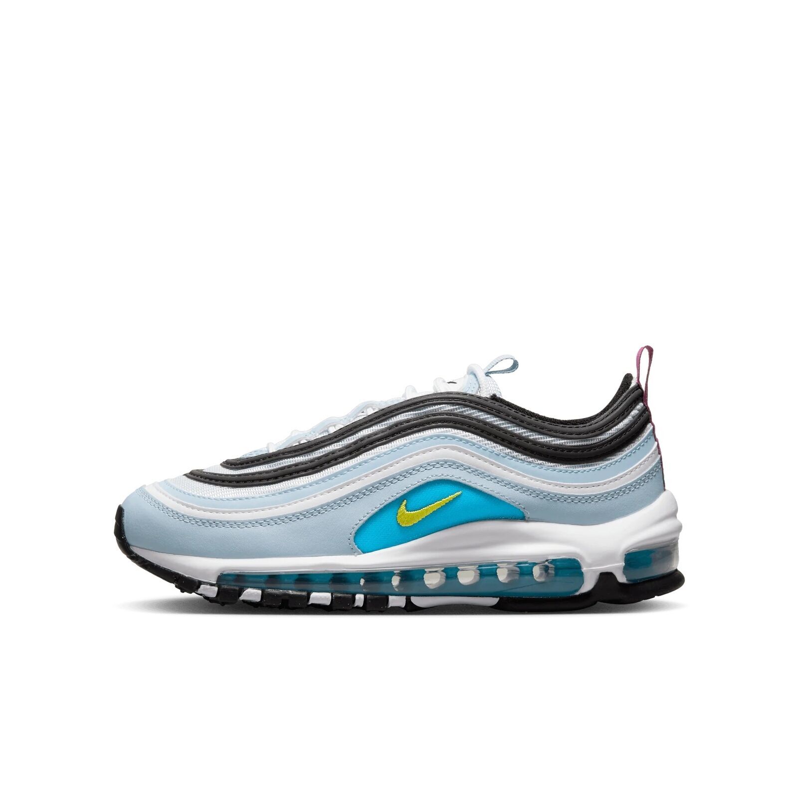 Кроссовки Nike Air Max 97 Blue Whisper Opti Желто-Белые 921522-408 GS Новые
