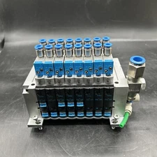 Festo Solenoid Valve Bank CPV14-VI W/ 161 362 & 161 360 & 184143 F302