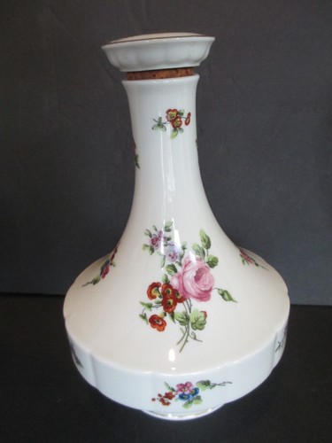 LIMOGES Haviland BALTIMORE ROSES Pink Bottle Decanter Vintage D32 - Picture 2 of 7
