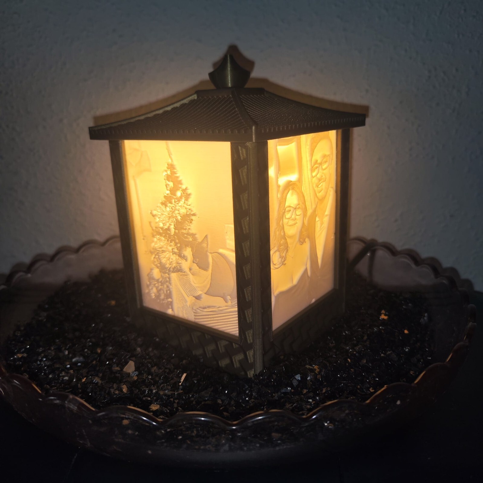 Lámpara japonesa personalizable