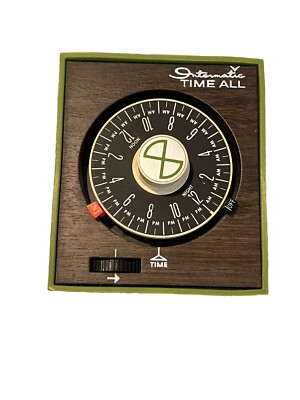 Vintage Intermatic TIME-ALL Plug-in Indoor Timer 125 V E-911-11 Avocado ...