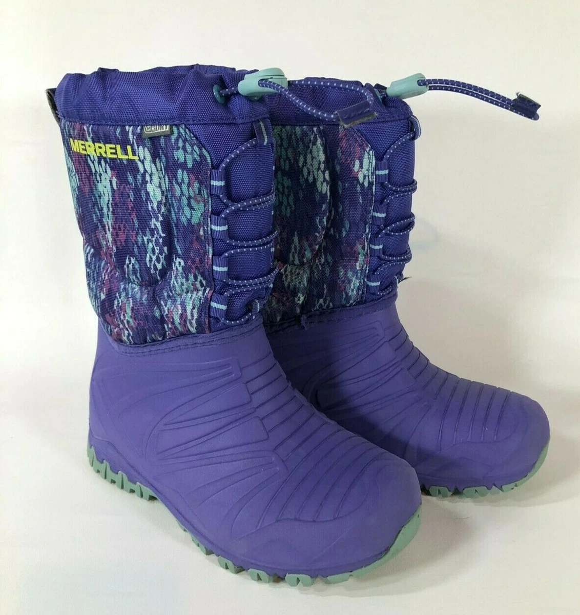 Purple waterproof hotsell boots