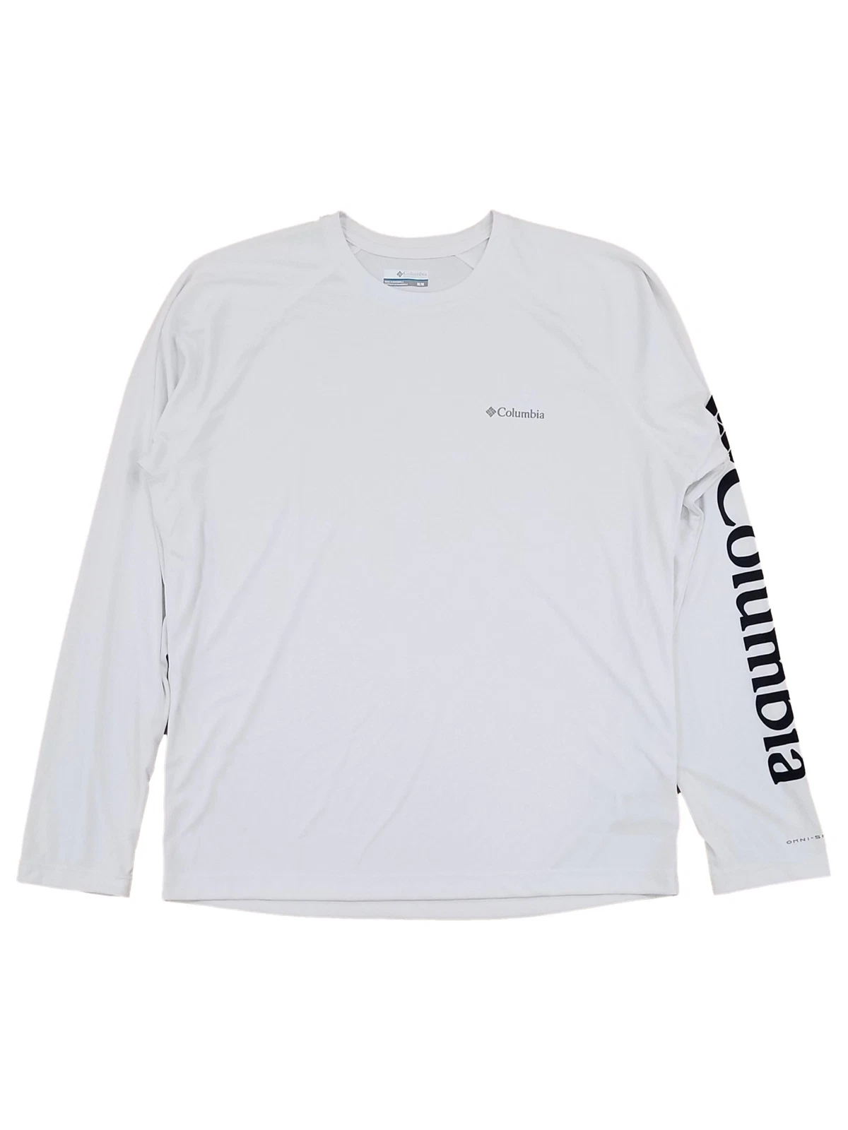 Columbia Mens White Fork Stream Long Sleeve Performance T-Shirt XX-Large