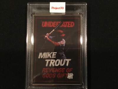 Topps Project 70 Mike Trout Artist Proof #d 07/51 Card #464 by UNDEFEATED!