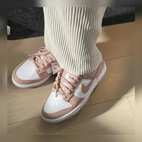 Nike Dunk Low EU Größe 44 ’Rose Whisper’ NEU rosa weiß