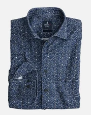 NEW JOHNNIE-O TOP SHELF WAKE CECIL FLORAL CORDUROY BUTTON UP SHIRT SZ L