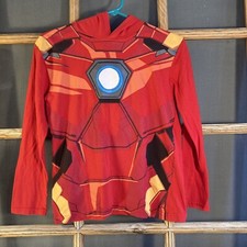 Marvel Avengers: Orange Youth Hooded Pullover, Youth Size 10/12 Costume