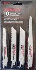 10pc pcs Recip Reciprocating 6" 8" Saw Blades 8 Wood + 2 Metal Set #1829