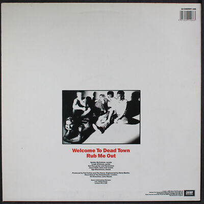 Middletown Dreams 12インチレコード SEERS: welcome to dead town CHERRY RED 12