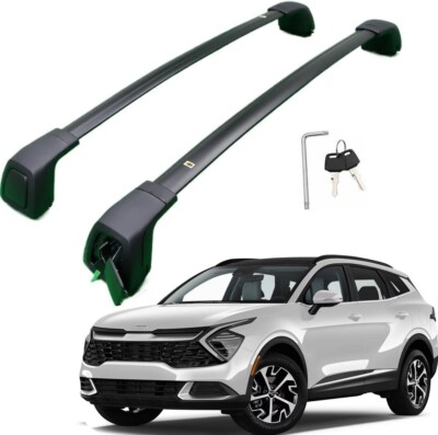 2PCクロスバー Kia Sportage NQ5 2023 2024 2025 クロスバー ラゲッジ
