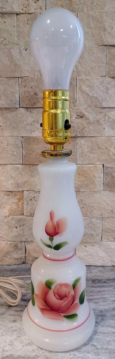 Lamp with roses deals