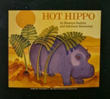 Weston Woods Studios Hot Hippo 324 Filmstrip and Cassette 1987 Hadithi Fast