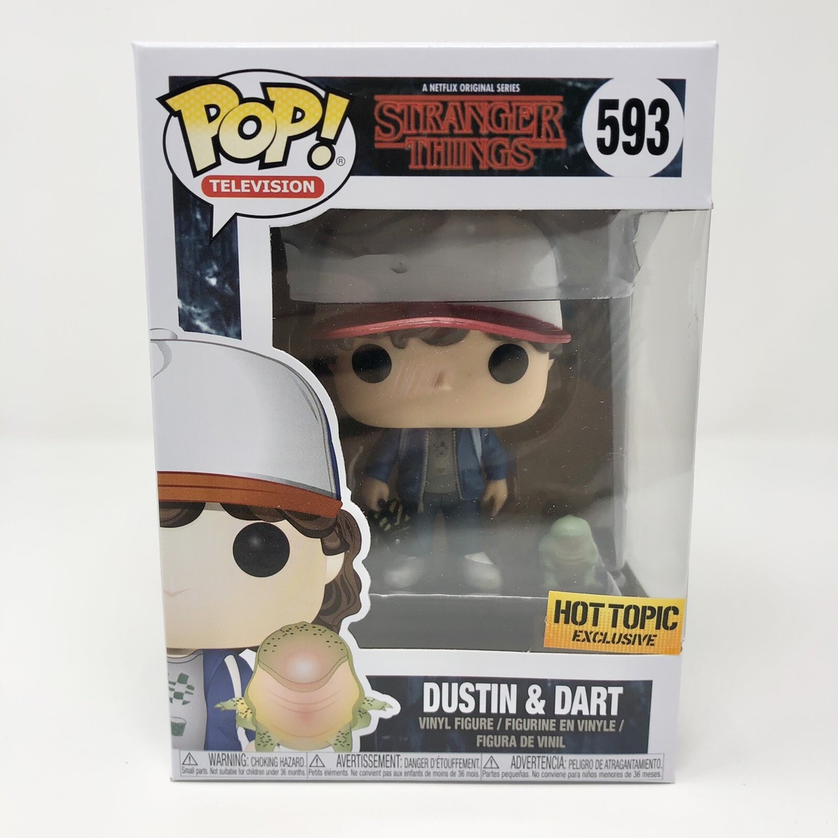 Funko Pop Television Stranger Things Dustin & Dart #593 Hot