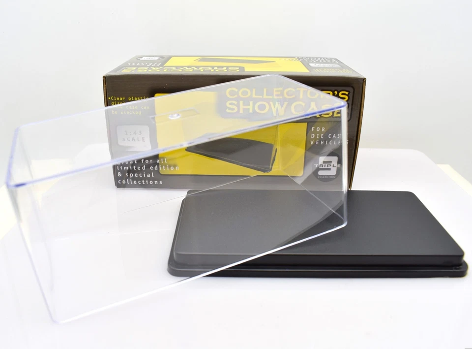 TECA BOX per modellini auto collezione scala 1:43 espositore showcase vetrinetta - Immagine 2 di 4