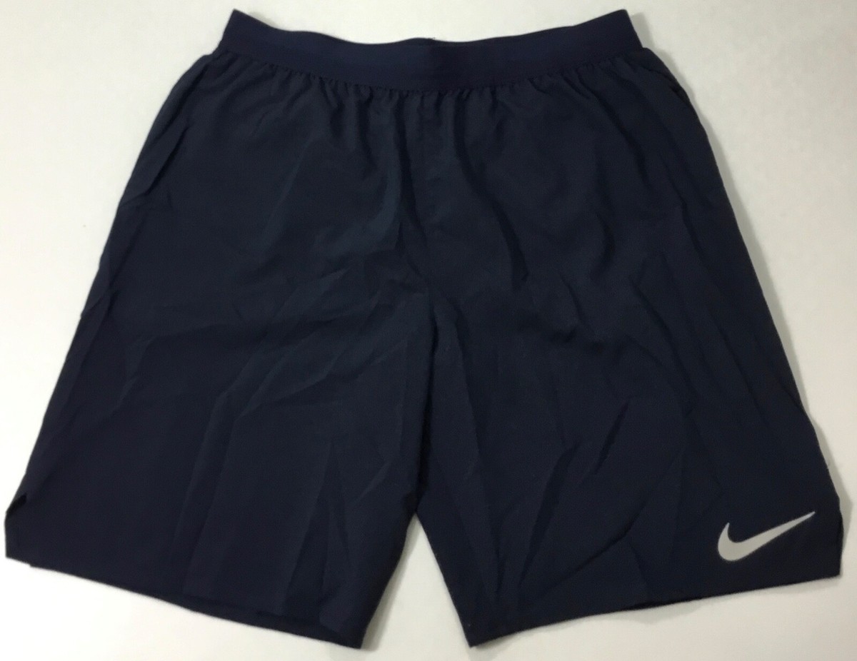 Nike Men's Flex Stride 9” Brief Lined Running Shorts CD8329 Navy