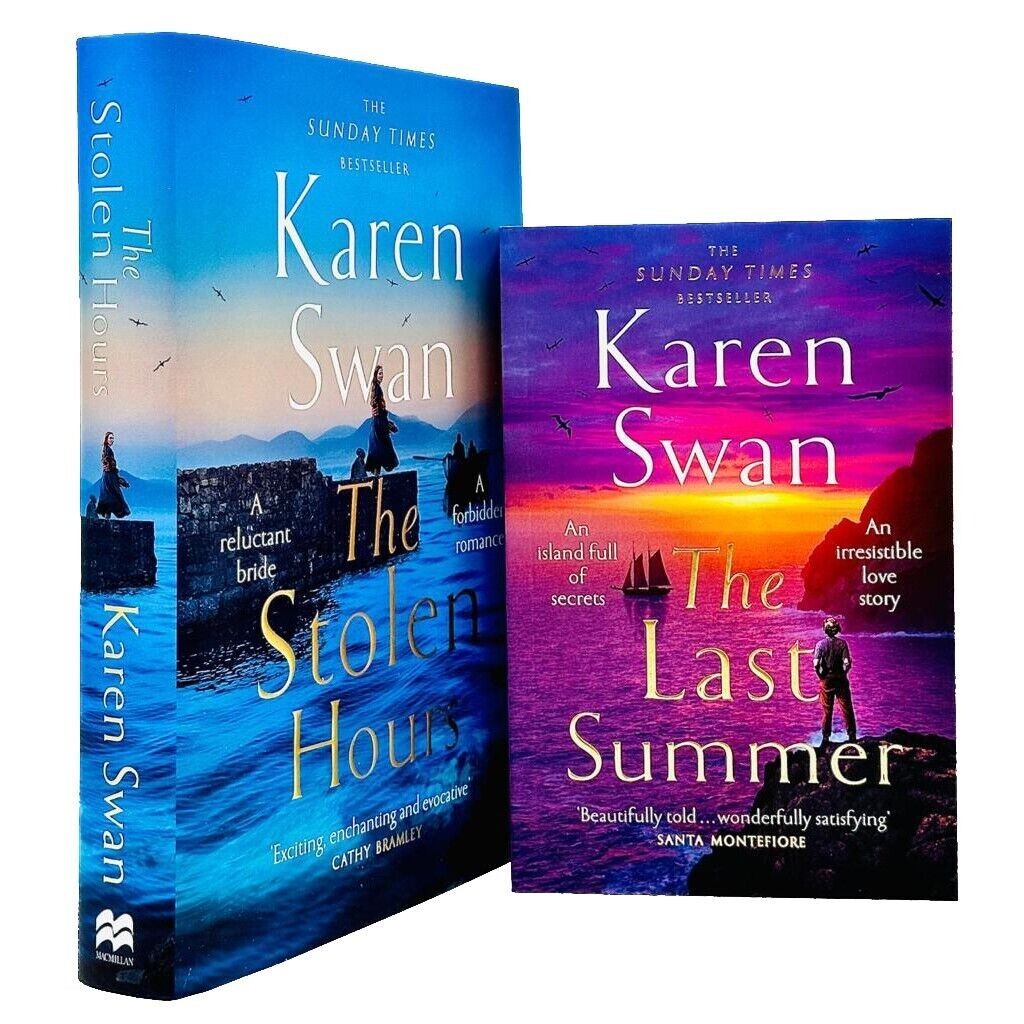 The Wild Isle Series 2 Books Collection Set By Karen Swan The Last Summer,Stolen