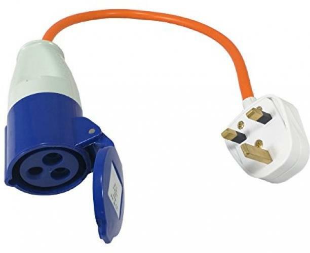 Mains Electric Hook-Up UK conversion lead