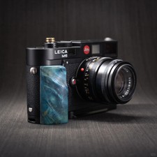 Stable Wood L Hand Grip Aluminum Baseplate Fr Leica M M3 M6 M7 MP MA MD Camera