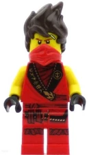 LEGO Ninjago Minifigure Kai - Legacy, Rebooted Robe (Genuine)