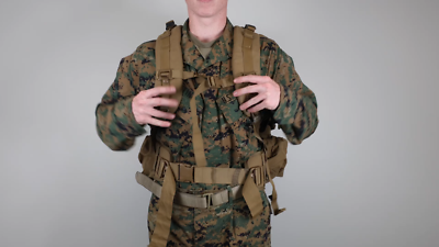 USMC Molle II Coyote Assault Pouch for Assault Pack Dump Marine